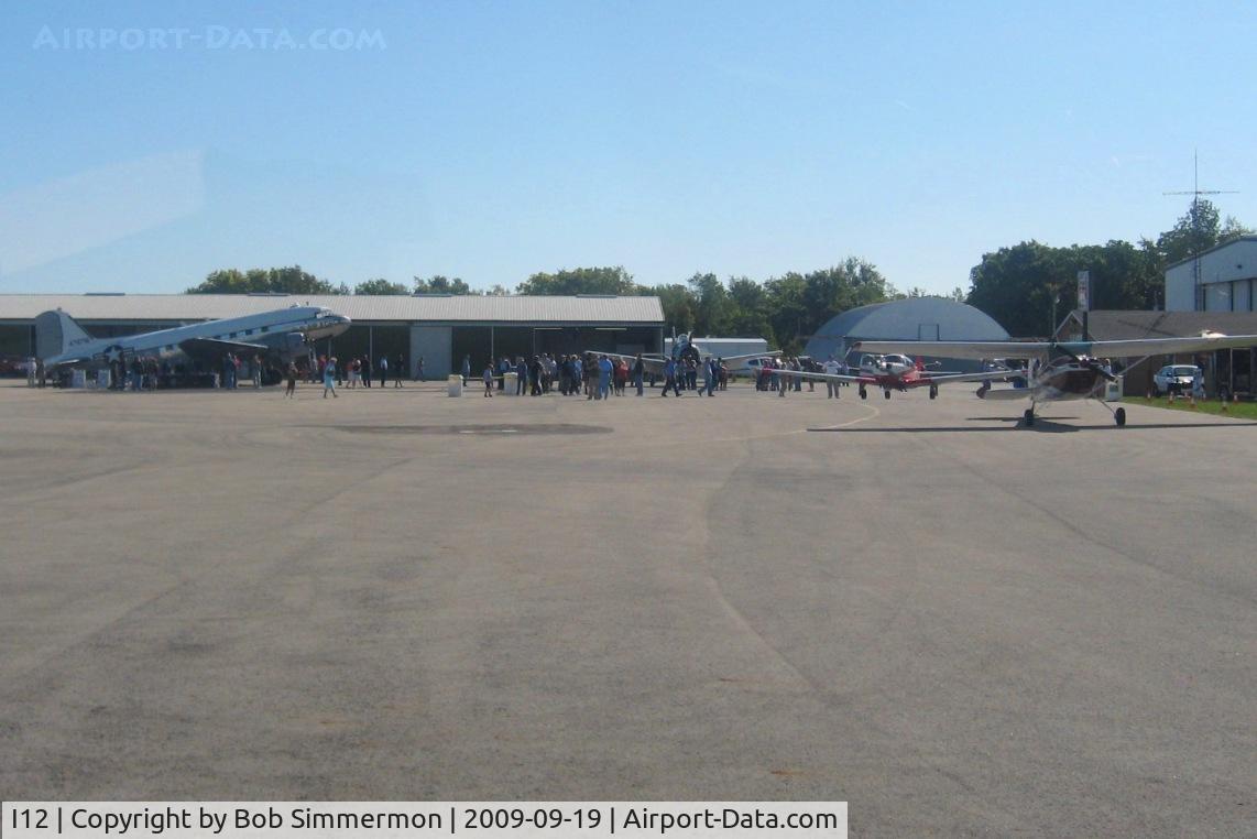Sidney Municipal Airport (I12) - Activities during the EAA fly-in.