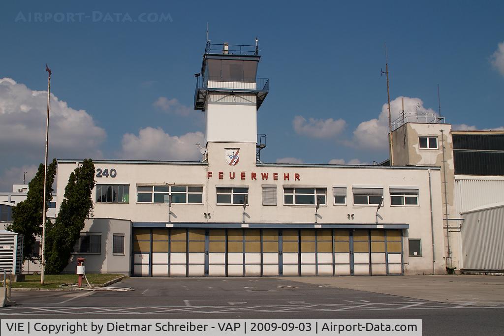 Vienna International Airport, Vienna Austria (VIE) - old fire brigade building