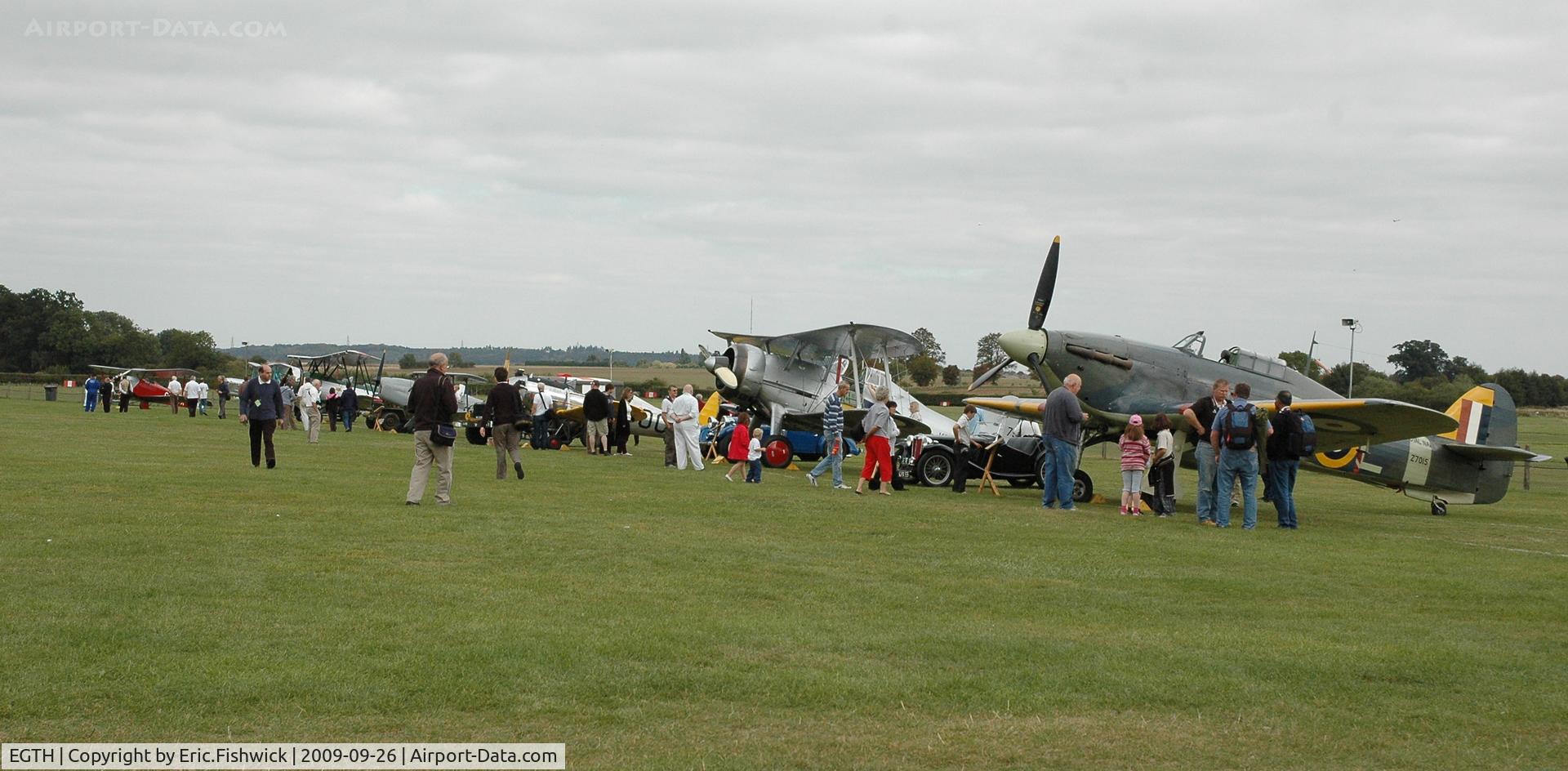 EGTH Airport - Shuttleworth Collection Evening Air Display (Meet the Pilots) Sept 2009