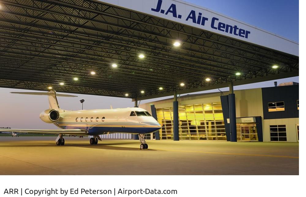 Aurora Municipal Airport (ARR) - Gulfstream GV at  J.A. Air Center