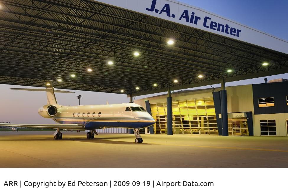 Aurora Municipal Airport (ARR) - Gulfstream GV at  J.A. Air Center