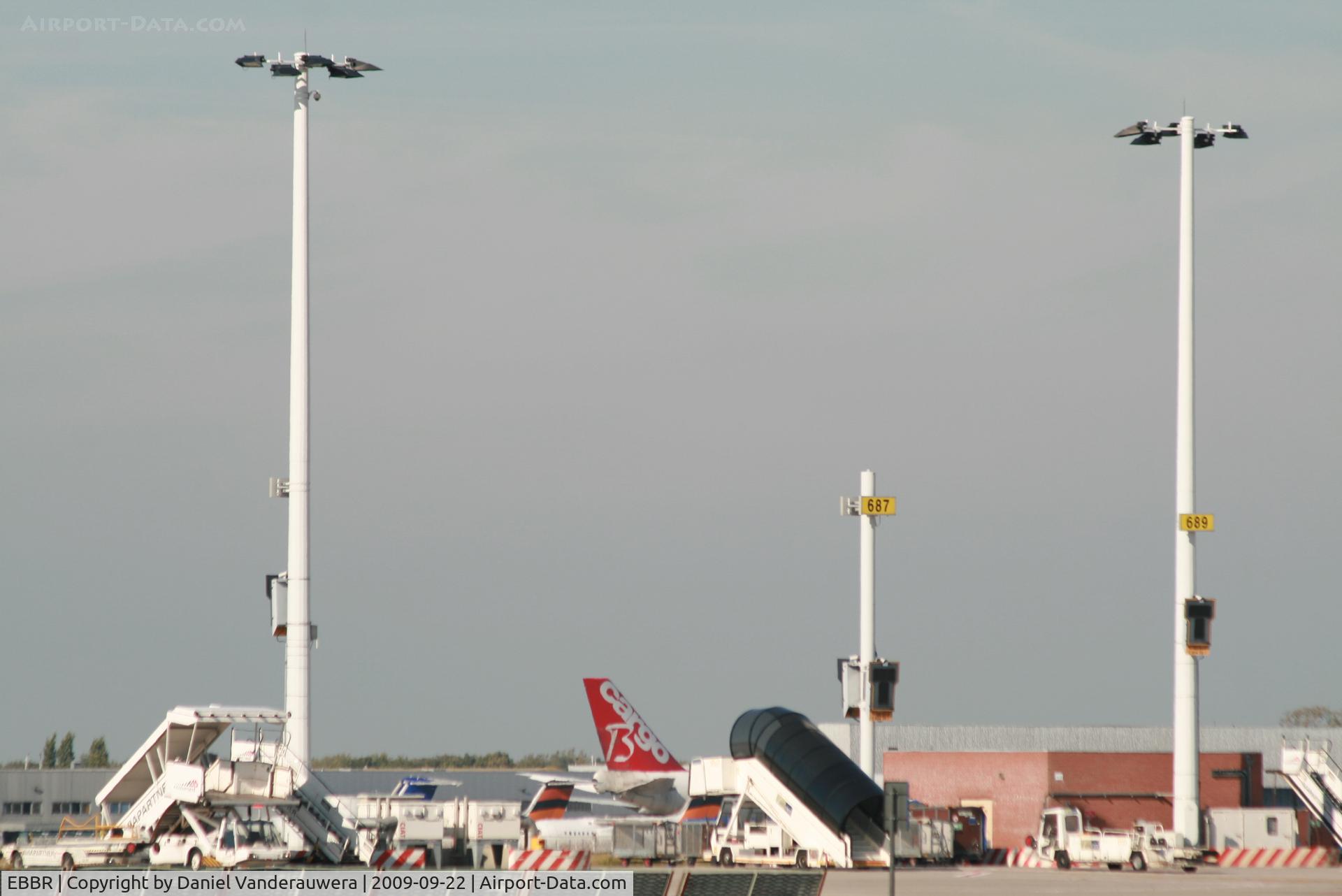 Brussels Airport, Brussels / Zaventem   Belgium (EBBR) - Apron near Sabena Technics (bottom)