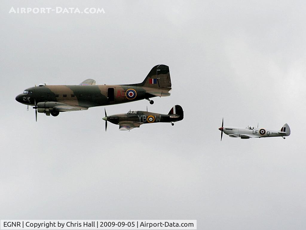 Hawarden Airport, Chester, England United Kingdom (EGNR) - The BBMF displaying at the Airbus families day