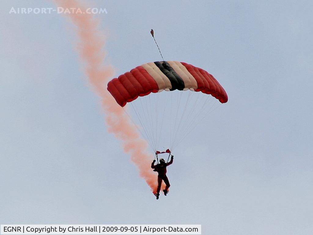 Hawarden Airport, Chester, England United Kingdom (EGNR) - Displaying at the Airbus families day
