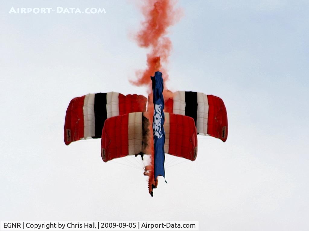 Hawarden Airport, Chester, England United Kingdom (EGNR) - Displaying at the Airbus families day