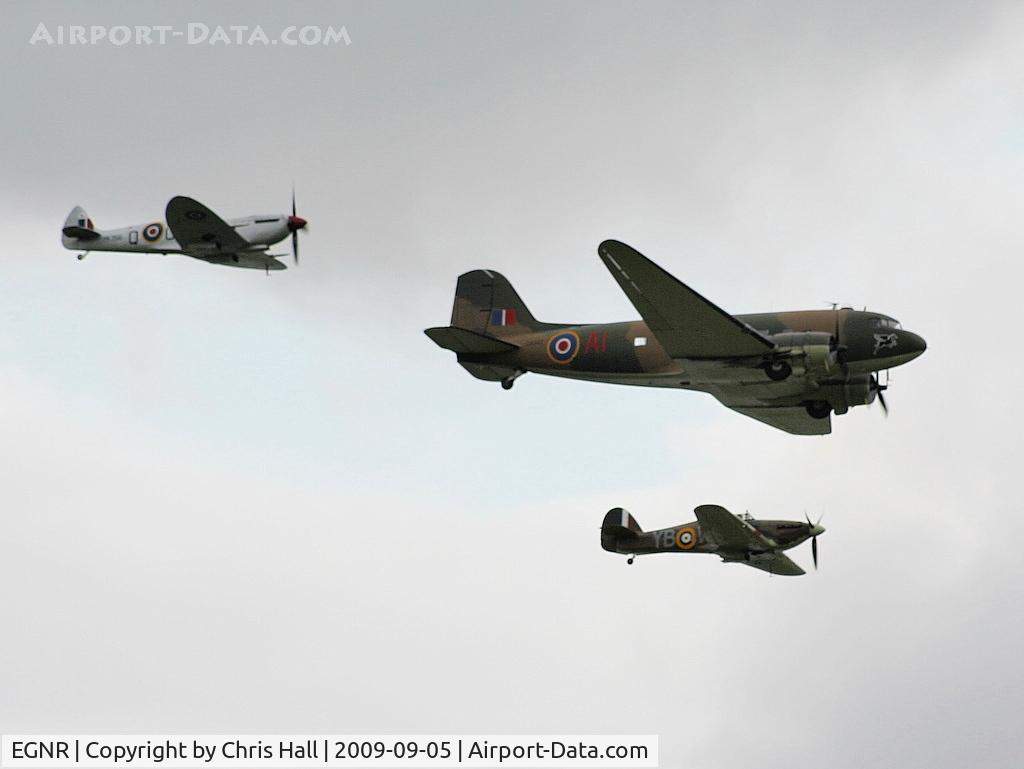 Hawarden Airport, Chester, England United Kingdom (EGNR) - BBMF displaying at the Airbus families day