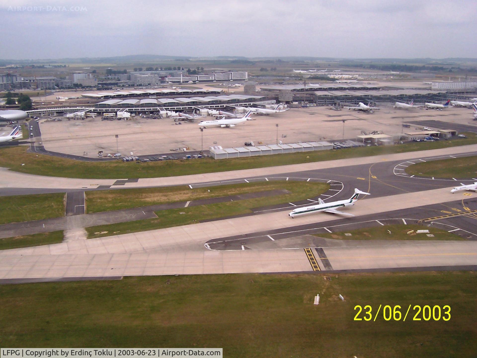 Paris Charles de Gaulle Airport (Roissy Airport), Paris France (LFPG) - Terminal 2 (from south)