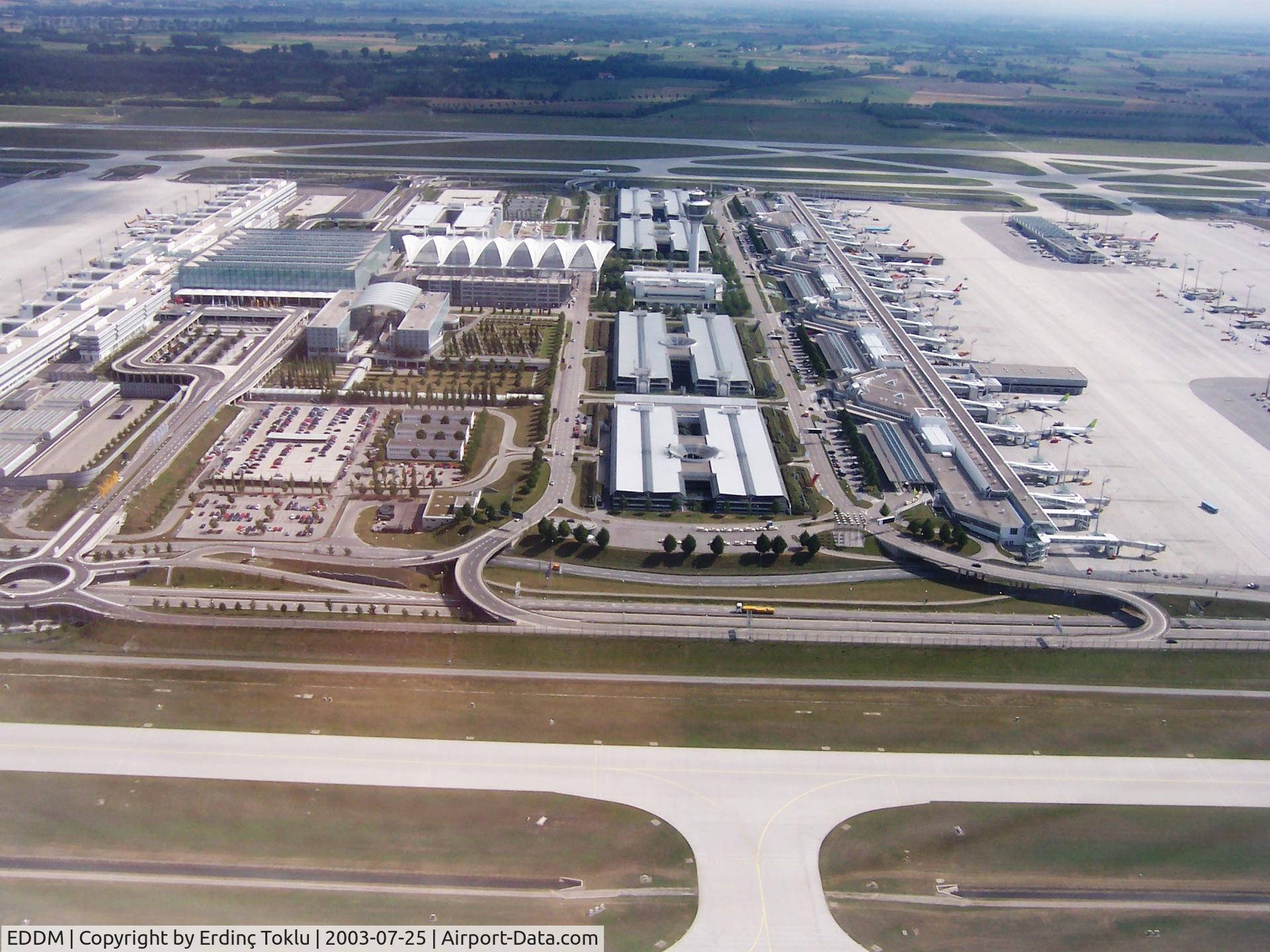 Munich International Airport (Franz Josef Strauß International Airport), Munich Germany (EDDM) - The main airport buildings