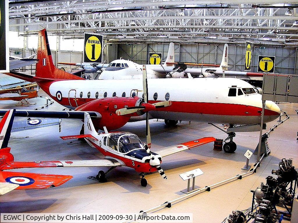 RAF Cosford Airport, Albrighton, England United Kingdom (EGWC) - Hangar One at the RAF Museum Cosford