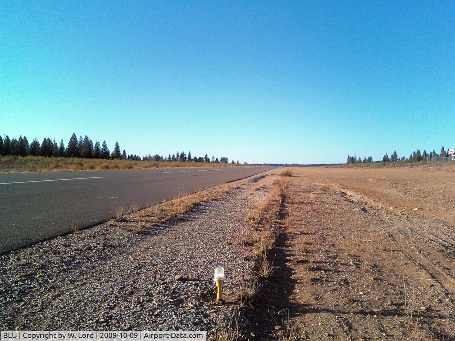 Blue Canyon - Nyack Airport (BLU) - Runway, facing north