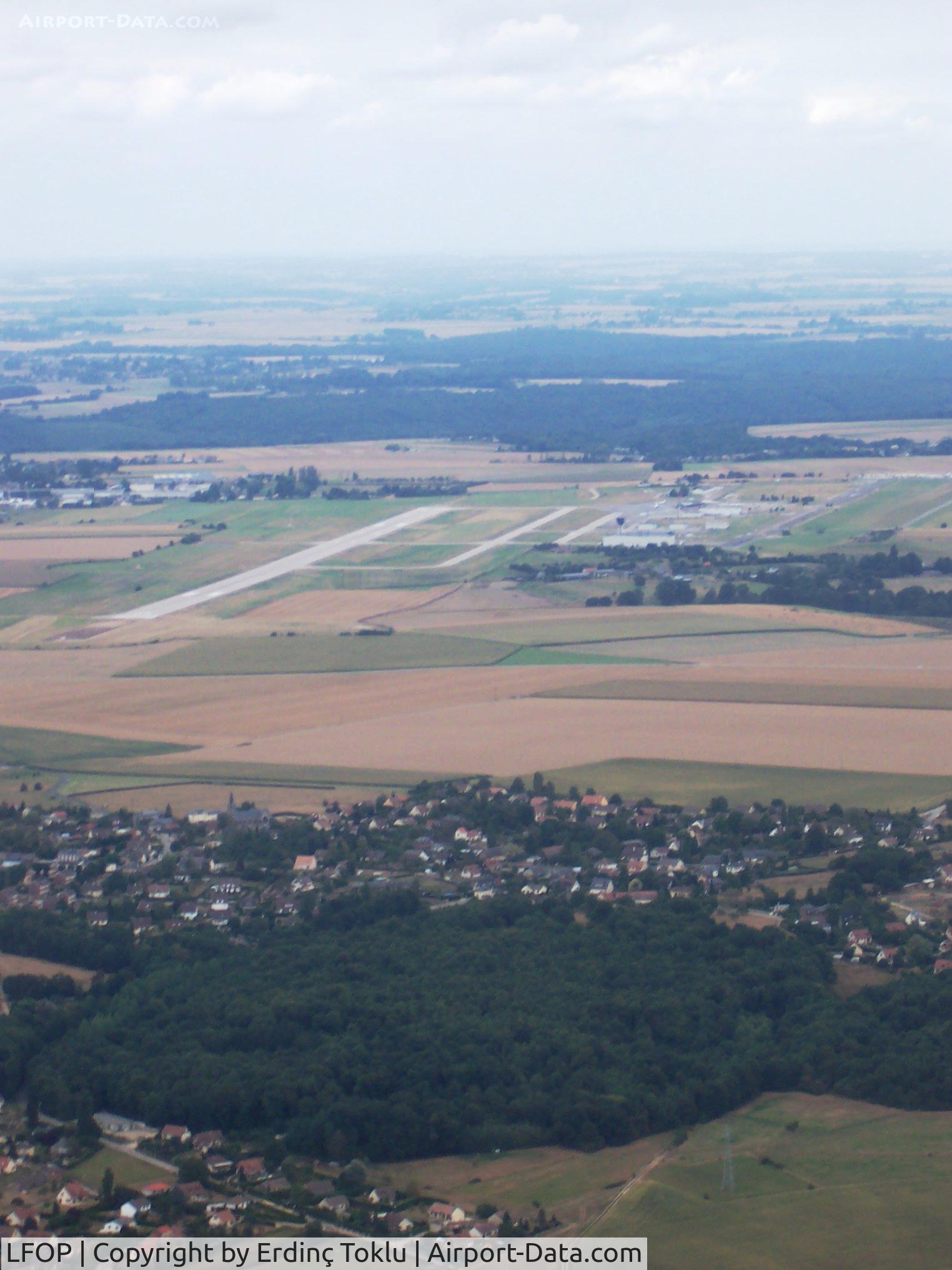 Rouen Vallée de Seine Airport, Rouen France (LFOP) - Rouen-Vallée de Seine from south.