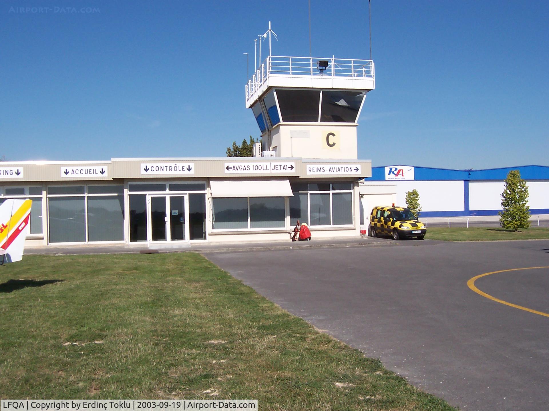 Reims Prunay Airport, Reims France (LFQA) - Reims-Prunay tower