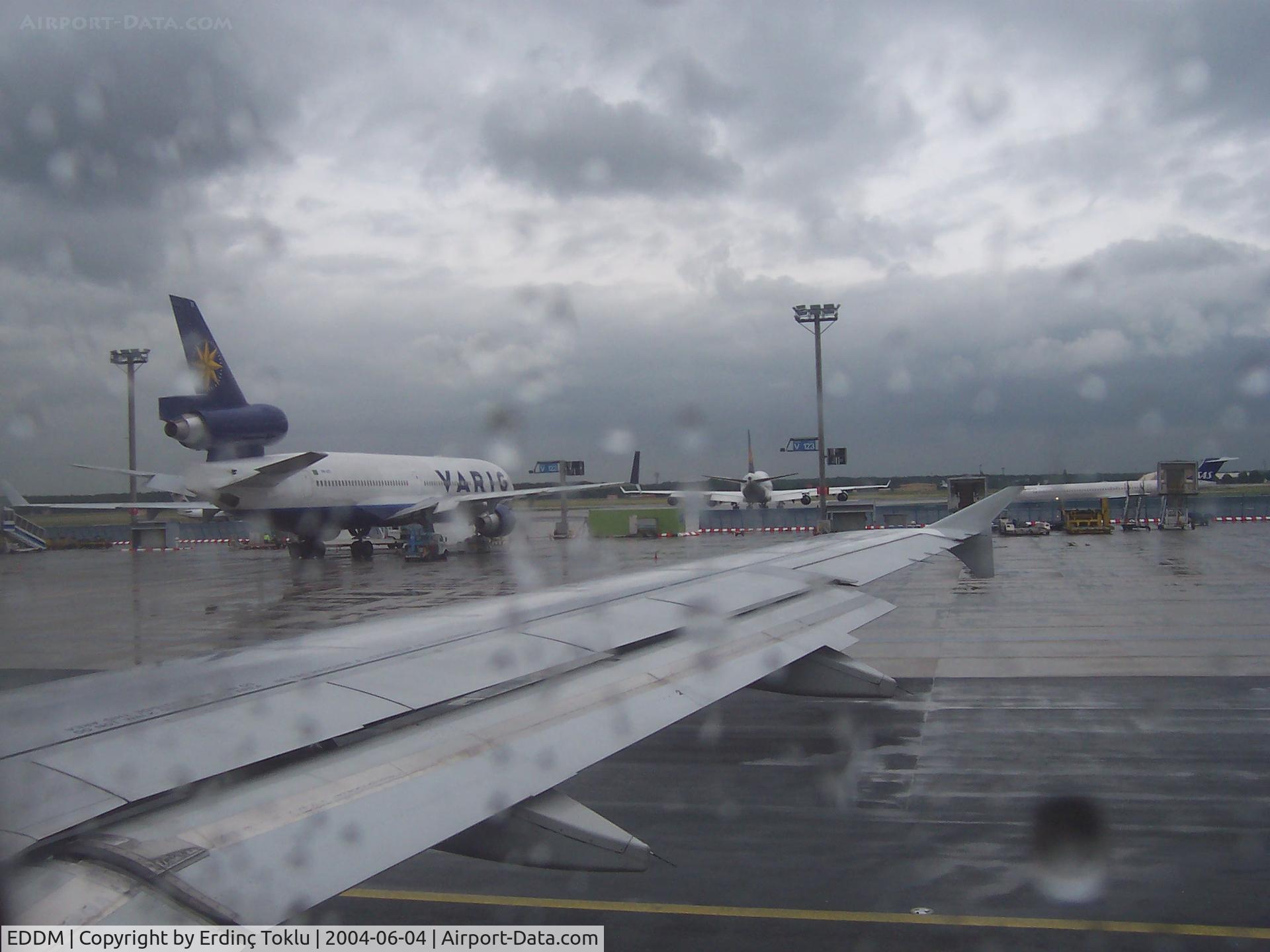 Munich International Airport (Franz Josef Strauß International Airport), Munich Germany (EDDM) - It's a stormy day in Munich