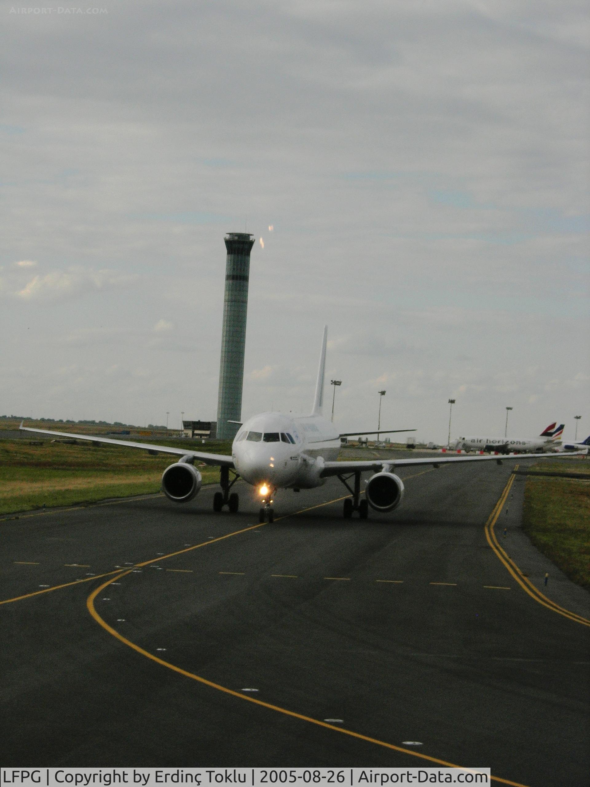 Paris Charles de Gaulle Airport (Roissy Airport), Paris France (LFPG) - Getting dark at Roissy CDG