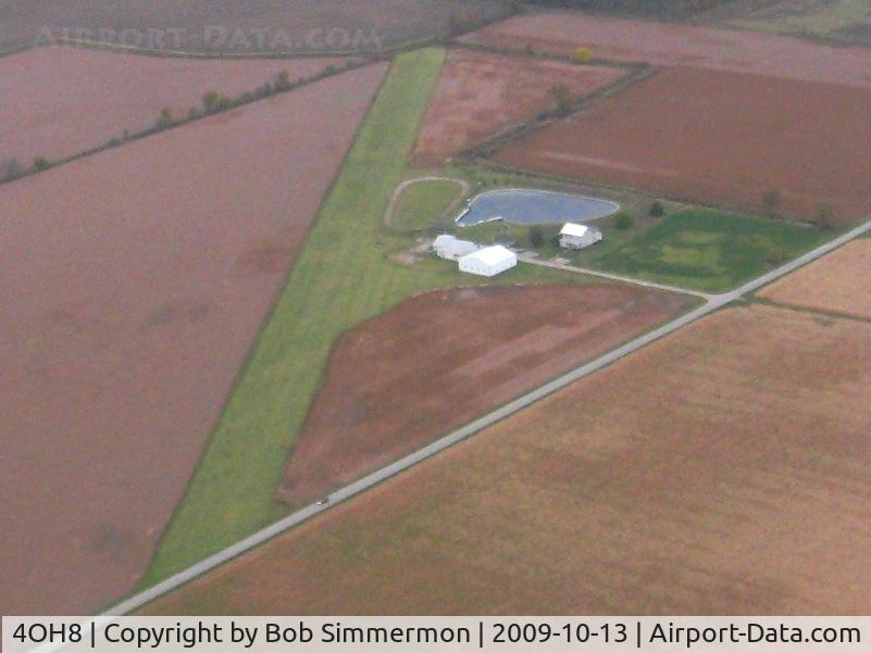 Huffman Farm Airport (4OH8) - Looking NW