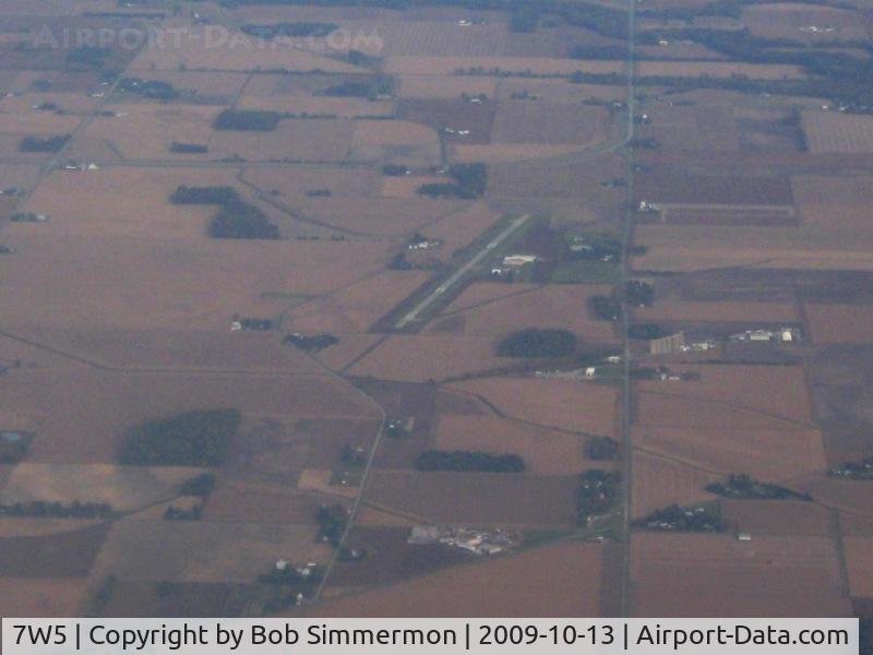 Henry County Airport (7W5) - Looking east from 7500'