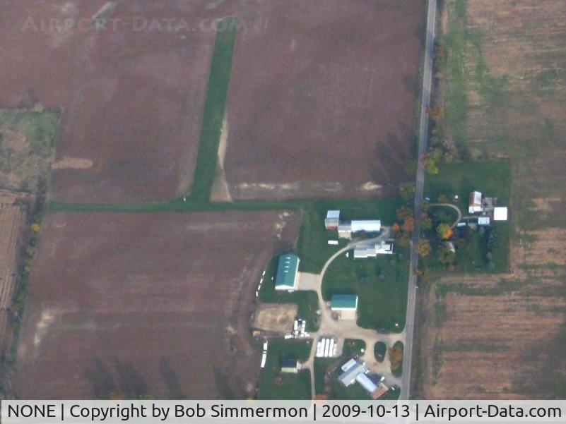NONE Airport - Uncharted field, probably an ultralight strip, just north of JYM, Hillsdale, MI.
