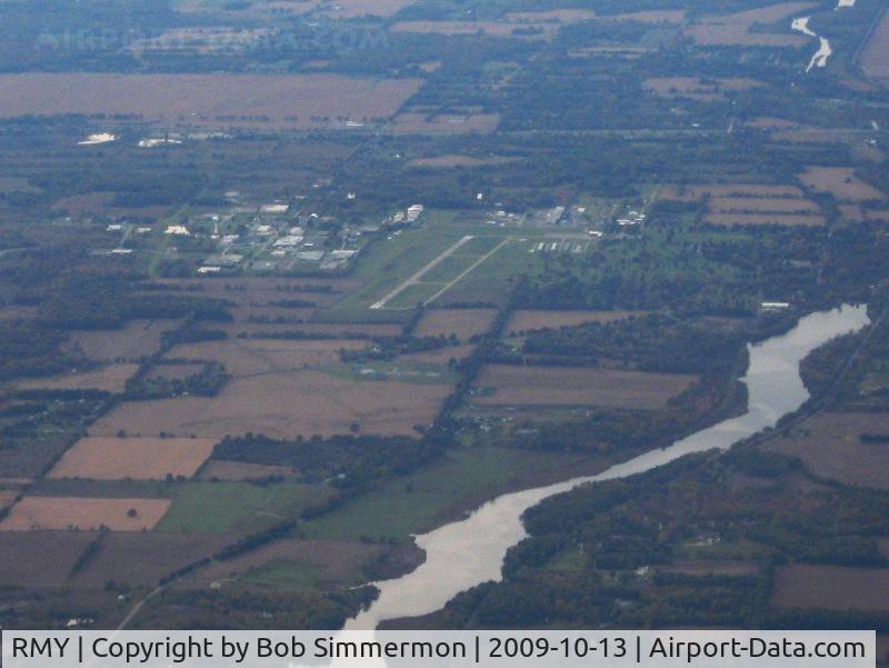 Brooks Field Airport (RMY) - Looking SW from a distance.