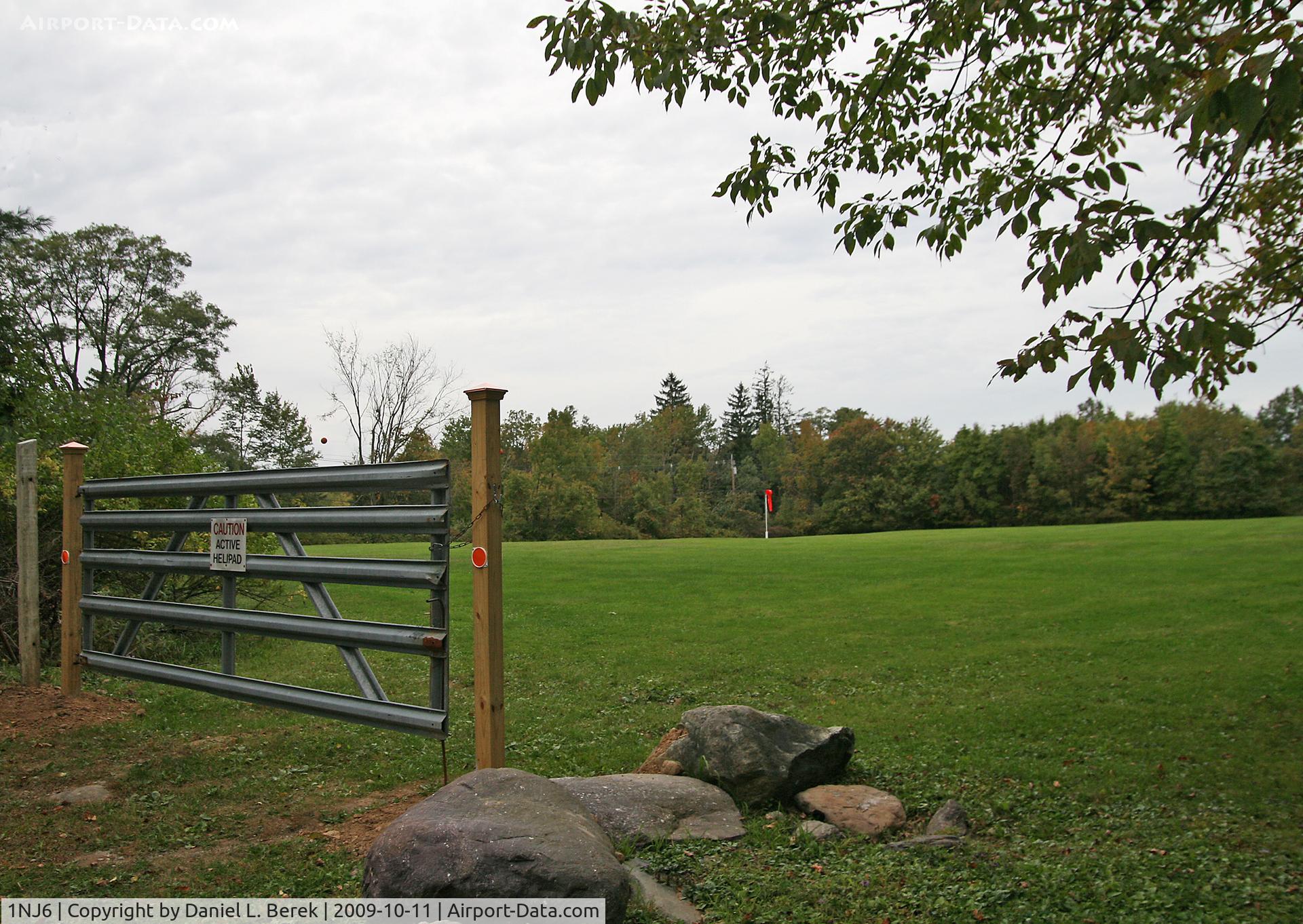 Idylease Helistop Heliport (1NJ6) - Nestled between Newfoundland and West Milford, NJ, is this little private heliport.
