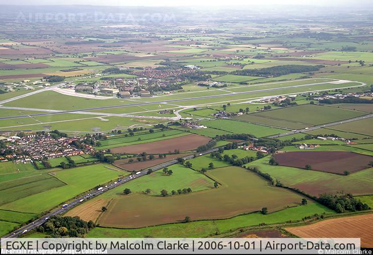 RAF Leeming Airport, Leeming Bar, England United Kingdom (EGXE) - RAF Leeming, UK - the southern end.