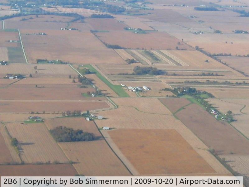 Hollister Field Airport (2B6) - Looking west from 3500'