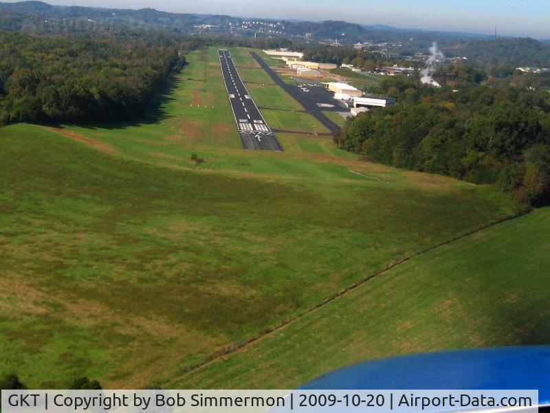 Gatlinburg-pigeon Forge Airport (GKT) - Final for 28