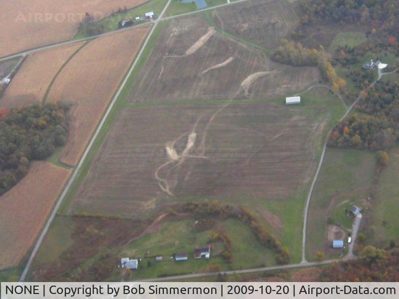 NONE Airport - Farm strip on TWP Rd. 129N between West Mansfield and Zanesfield, OH