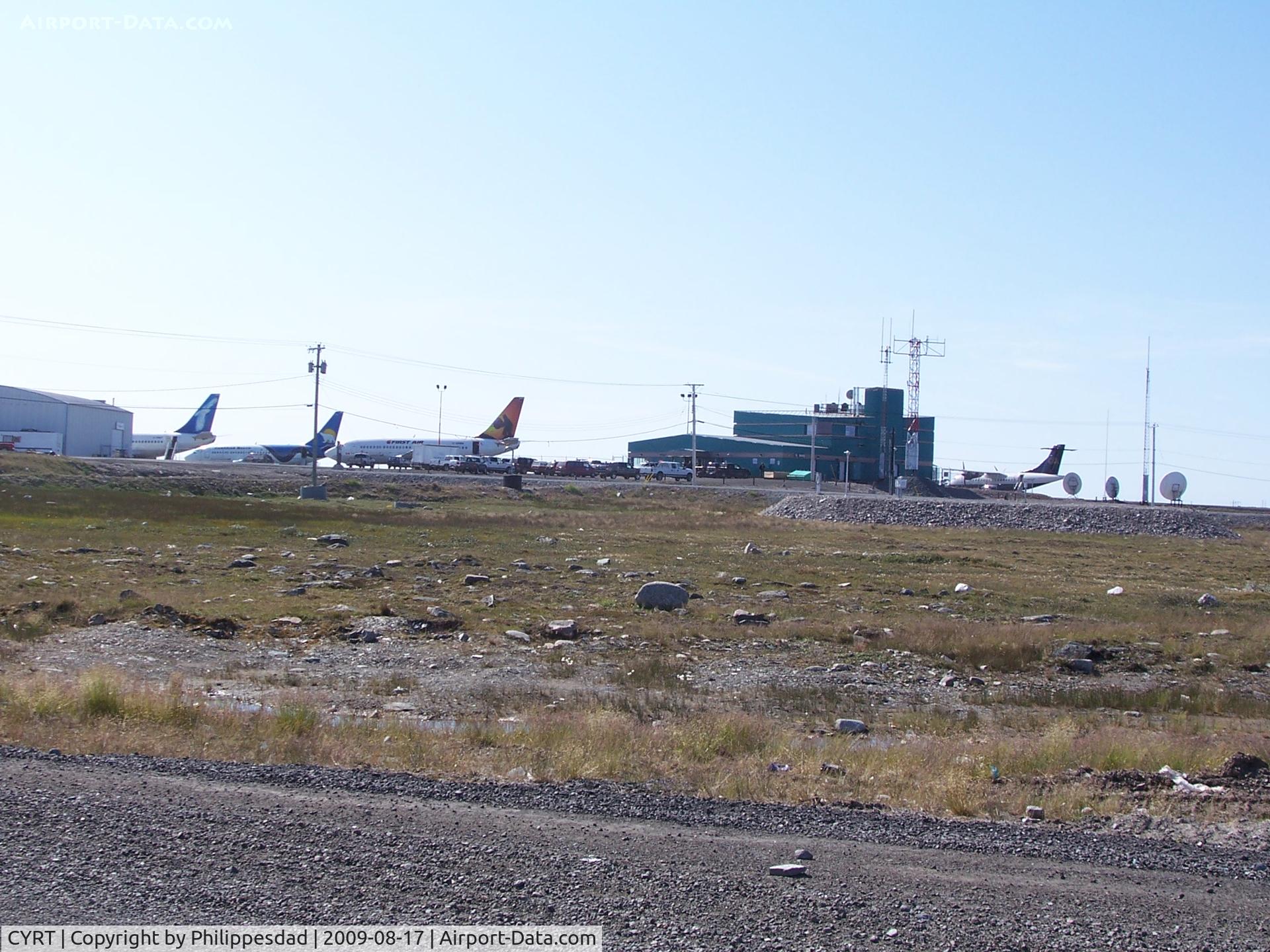 Rankin Inlet Airport, Rankin Inlet, Nunavut Canada (CYRT) - Rankin Inlet NU on a busy day - C-GOPW, C-FNVT, C-GNWN in at the same time.
