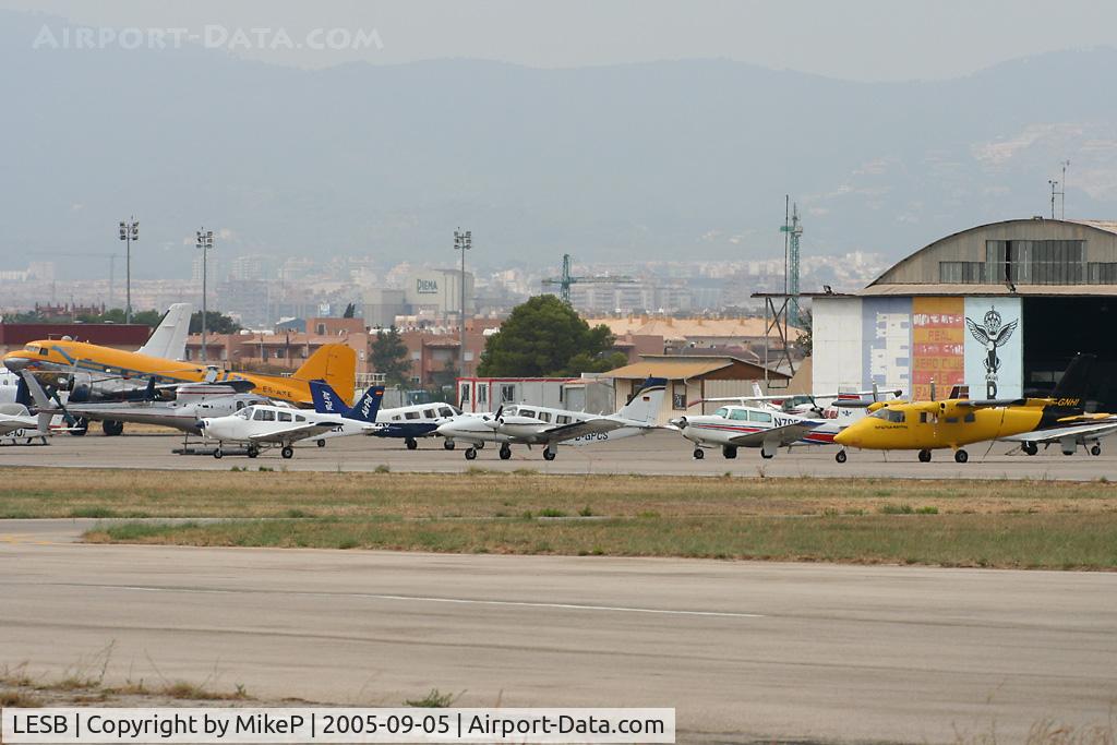 Son Bonet Aerodrome Airport, Palma de Mallorca Spain (LESB) - A few visitors at Son Bonet.