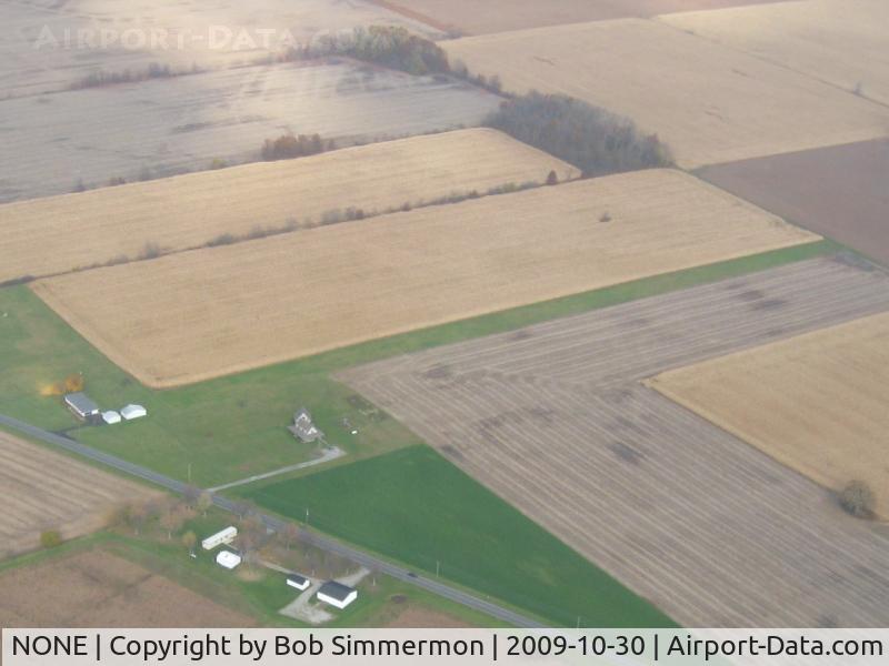 NONE Airport - G. Perkins farm strip 2 mi. south of Richwood, Ohio.