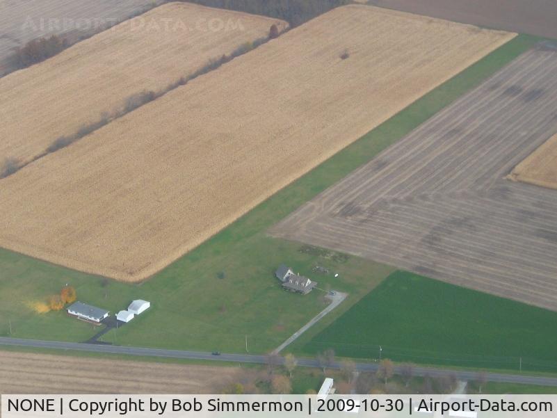 NONE Airport - G. Perkins farm strip 2 mi. south of Richwood, Ohio.