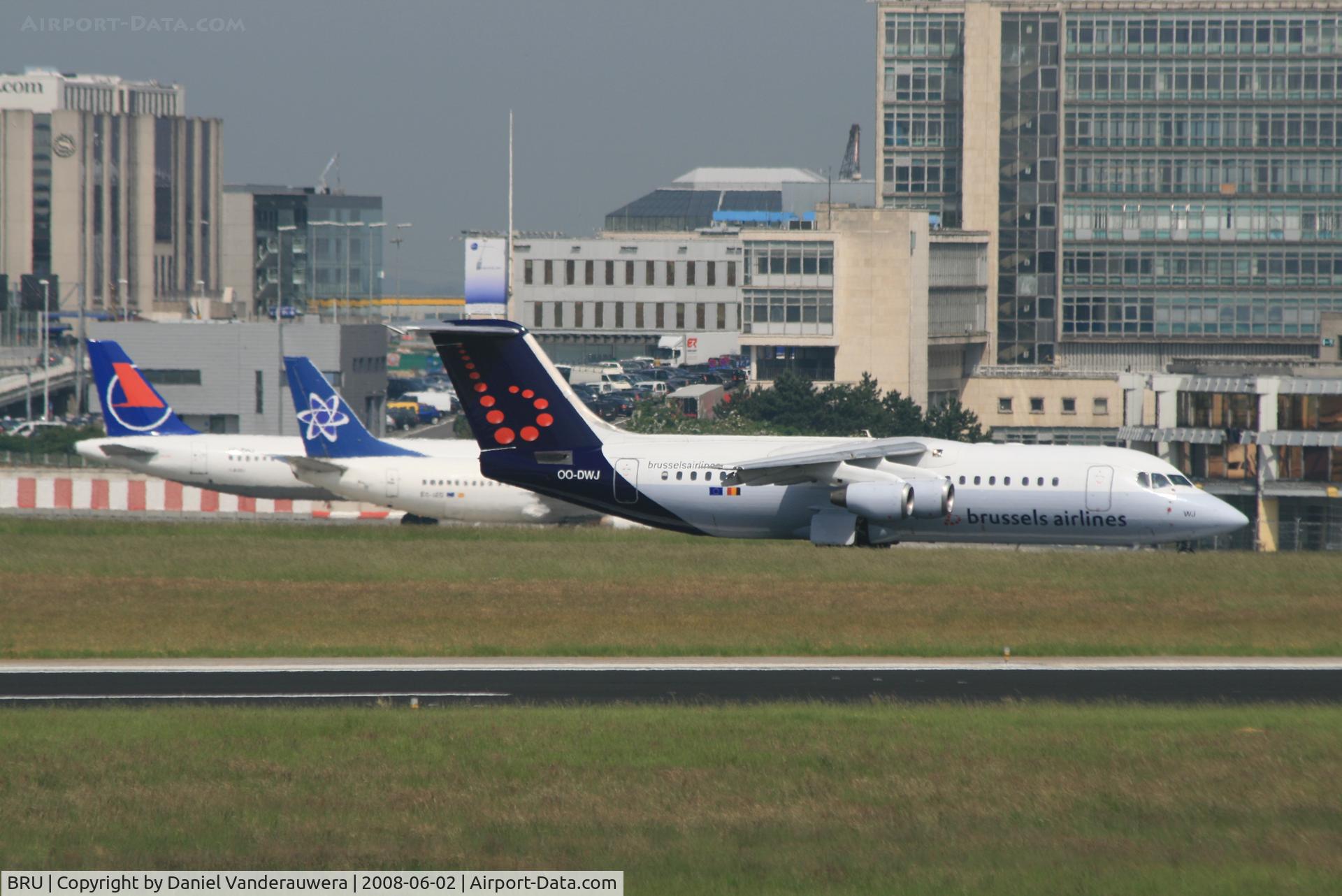 Brussels Airport, Brussels / Zaventem   Belgium (BRU) - parked on southern non-Schengen apron