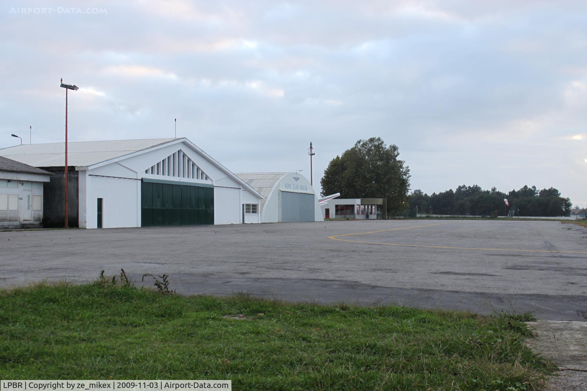 Braga Airport, Braga Portugal (LPBR) - A rainy day