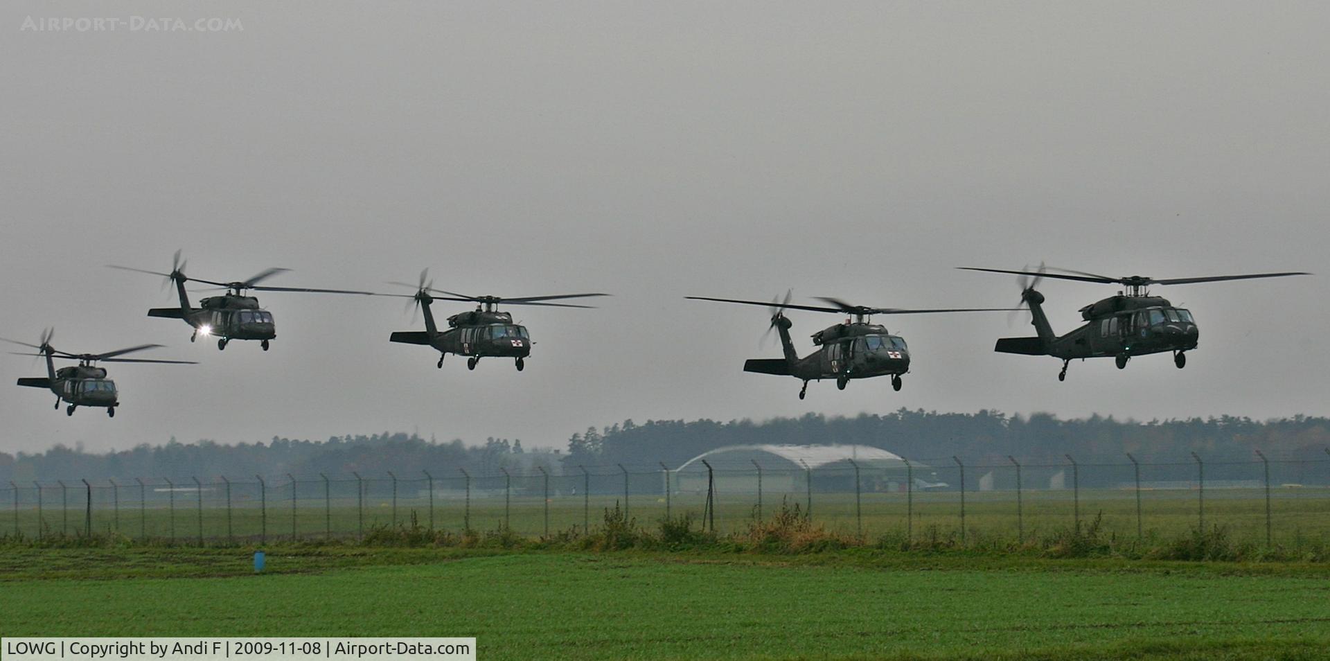 Graz Airport, Graz Austria (LOWG) - Black Hawks
