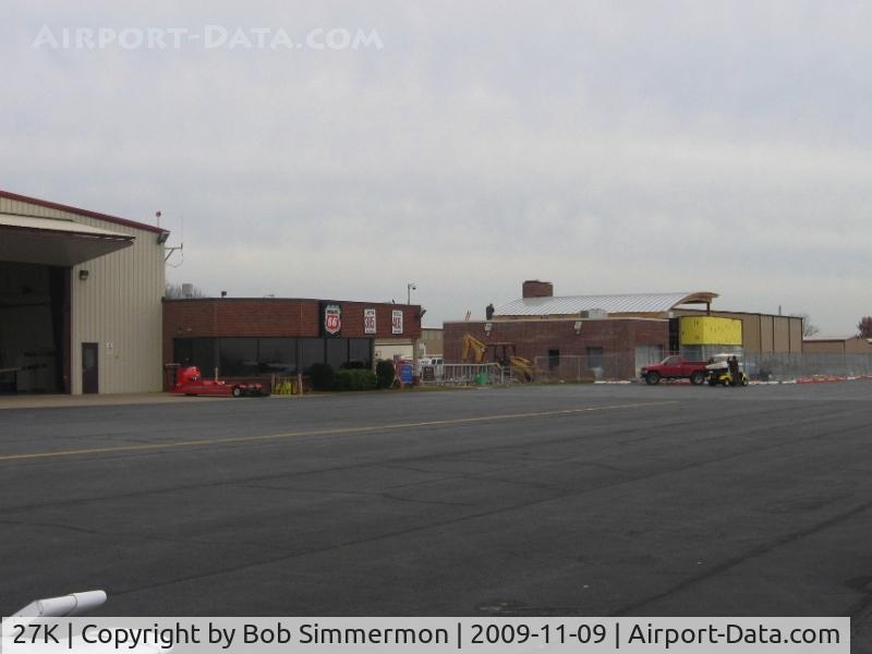 Georgetown Scott County - Marshall Fld Airport (27K) - New facilities under construction.