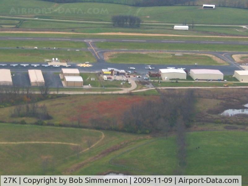 Georgetown Scott County - Marshall Fld Airport (27K) - Looking NE on downwind for 21