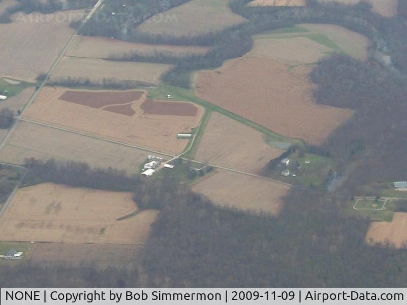 NONE Airport - Uncharted strip on Glancy-Marathon Rd. near Marathon, Ohio.