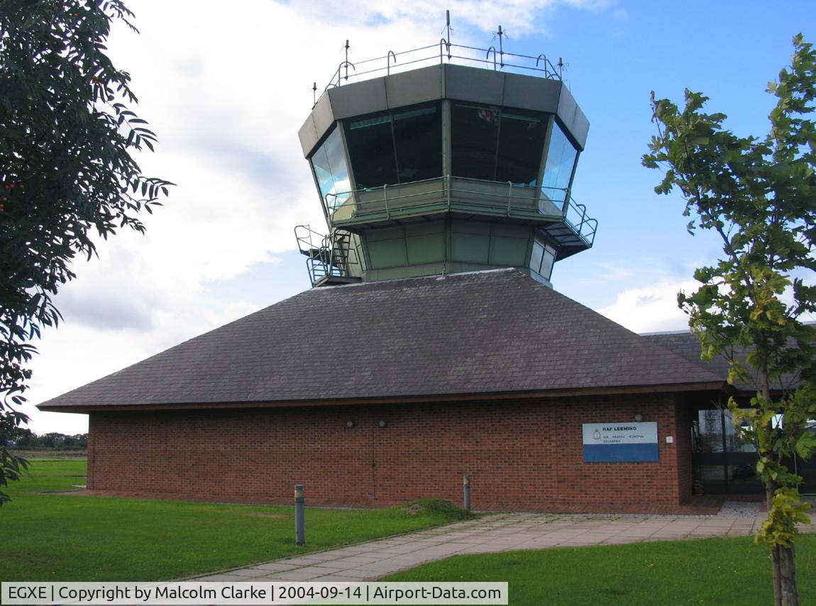 RAF Leeming Airport, Leeming Bar, England United Kingdom (EGXE) - The ATC Control Tower, RAF Leeming, UK.