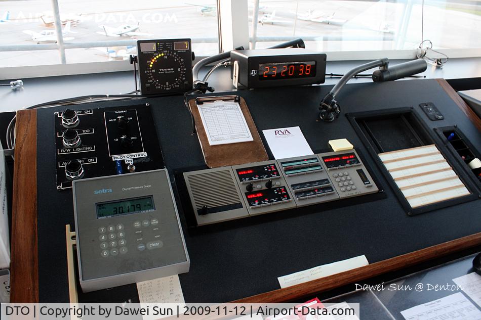 Denton Municipal Airport (DTO) - tower
