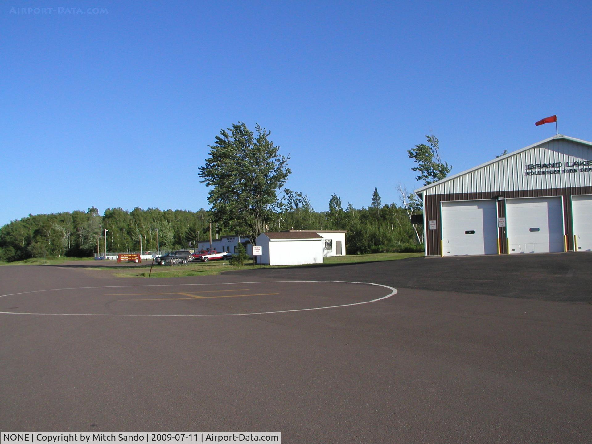 NONE Airport - Grand Lake Township Fire Department Helipad in Grand Lake Township, MN.