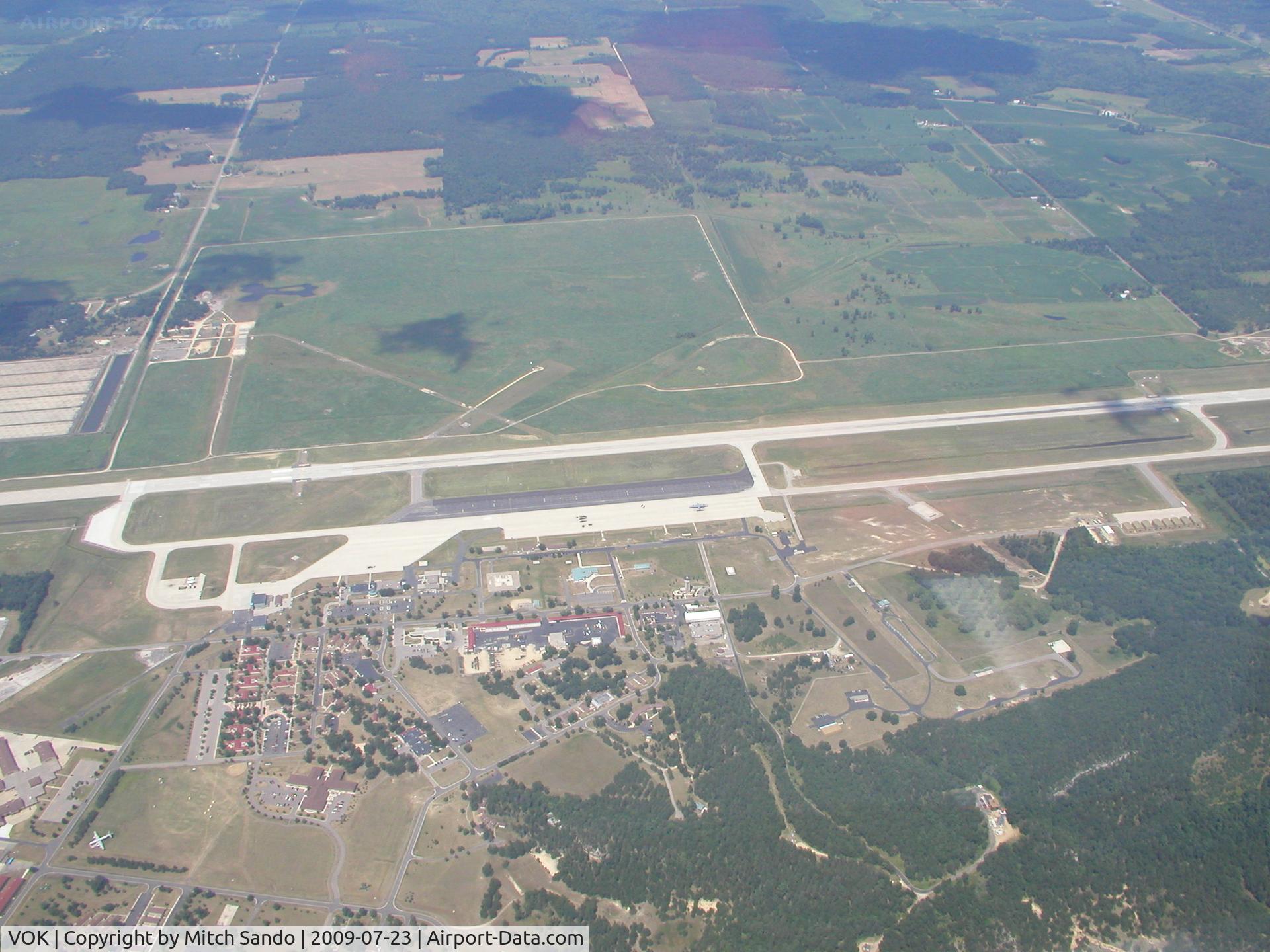 Volk Field Airport (VOK) - Volk Field in Camp Douglas, WI.