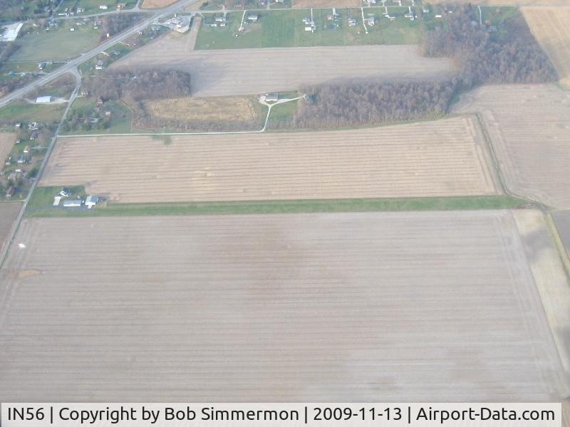 Carroll's Airpark Airport (IN56) - Looking north