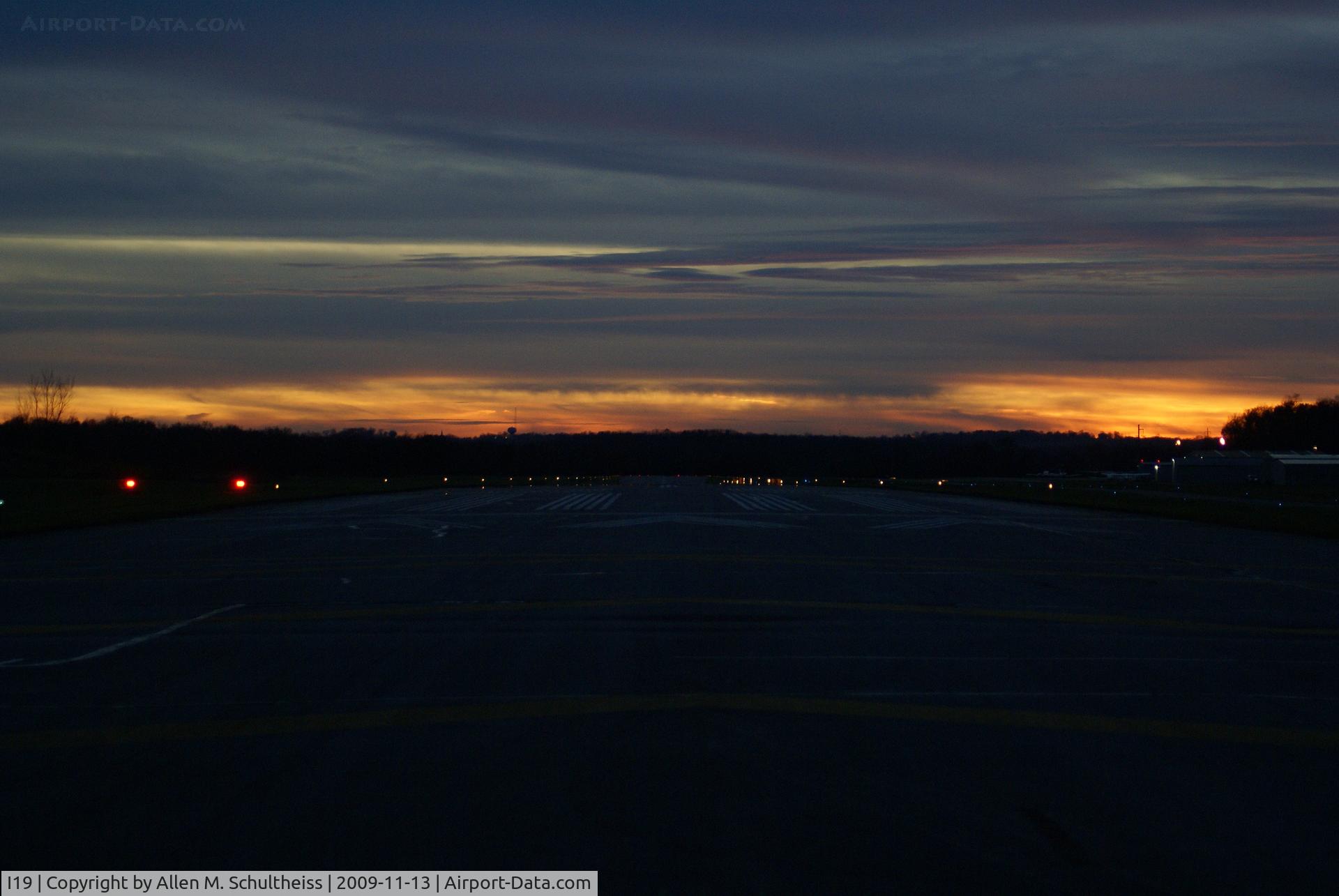 Greene County-lewis A. Jackson Regional Airport (I19) - After Sunset