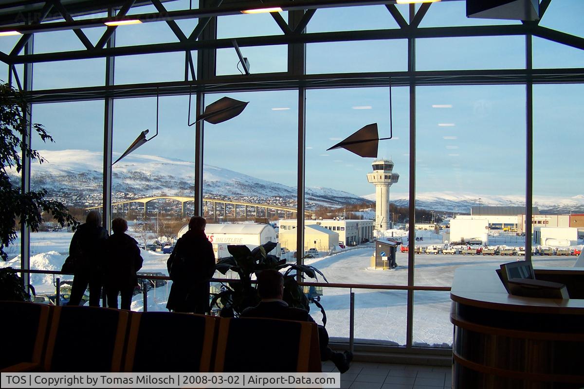 Tromsø Airport, Langnes, Tromsø, Troms Norway (TOS) - Touristic panorama north of the Arctic circle
