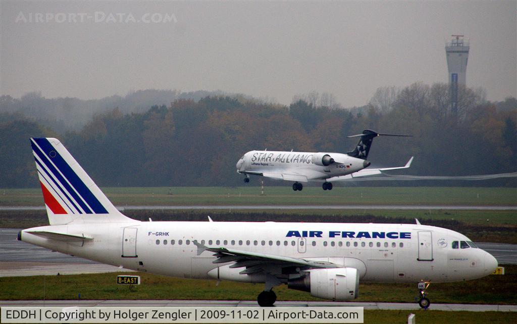 Hamburg Airport, Hamburg Germany (EDDH) - Air France is giving way to the Alliance