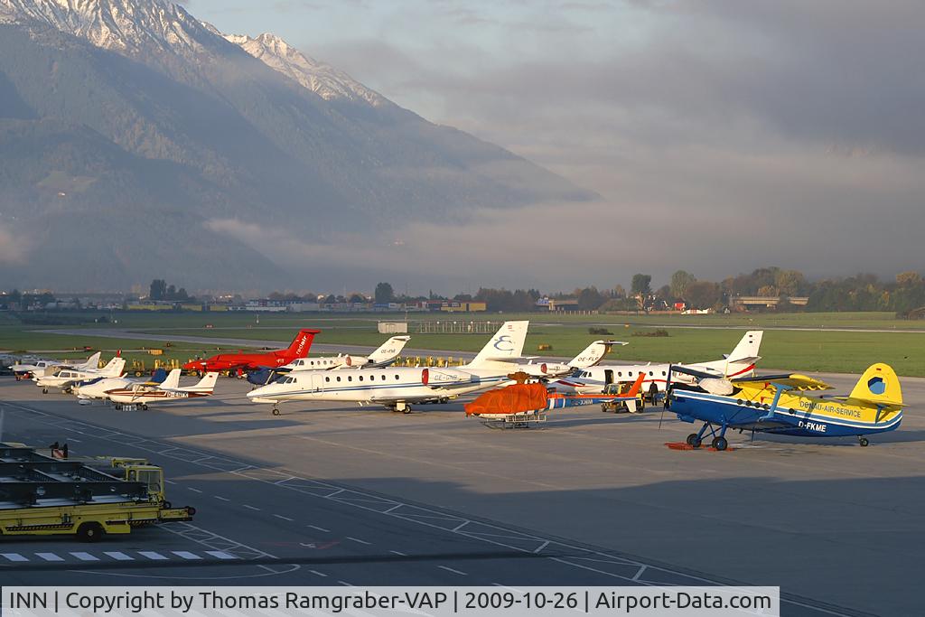 Innsbruck Airport, Innsbruck Austria (INN) - airport overview