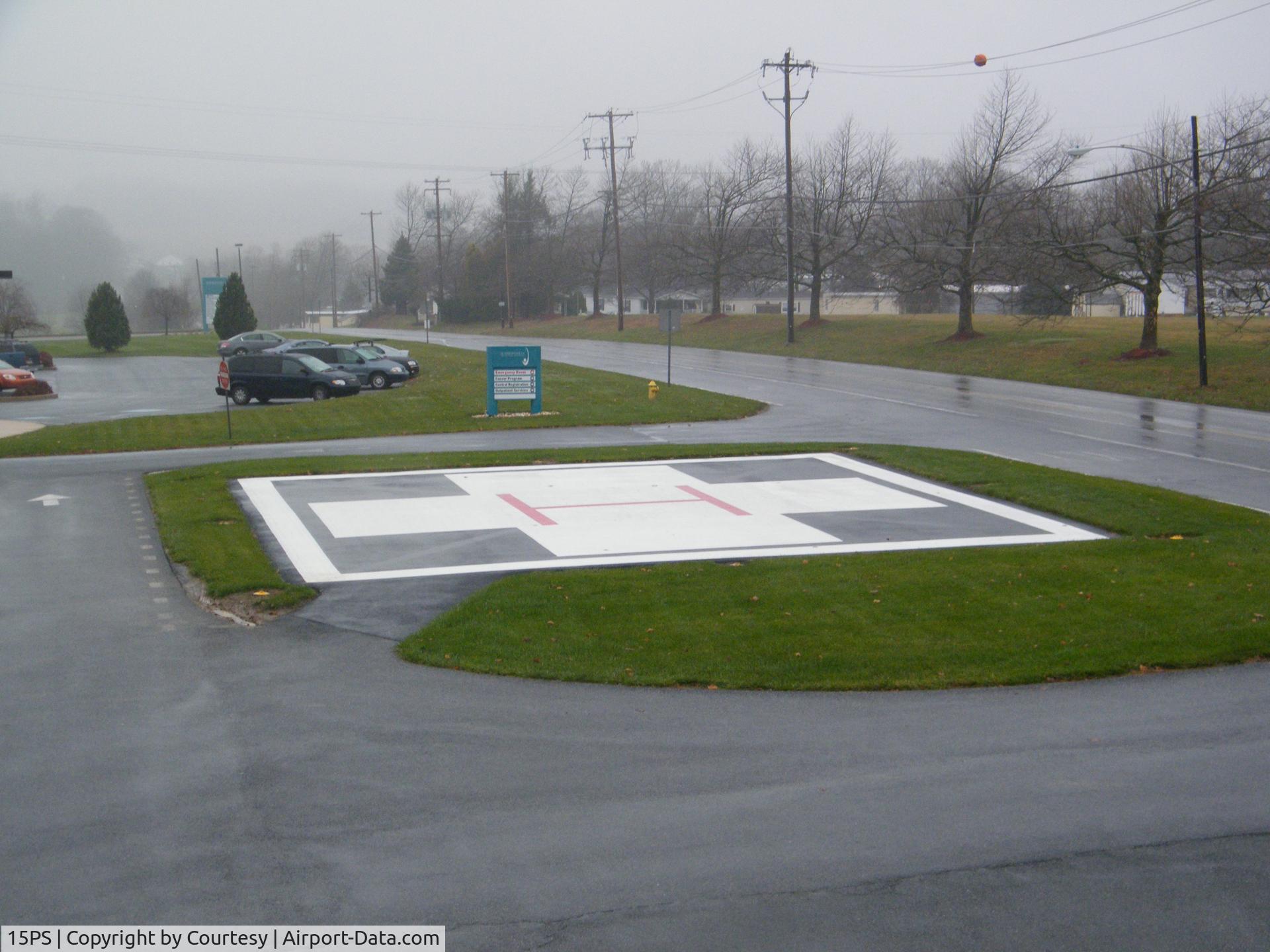 Jennersville Regional Hospital Heliport (15PS) - 15PS Helipad