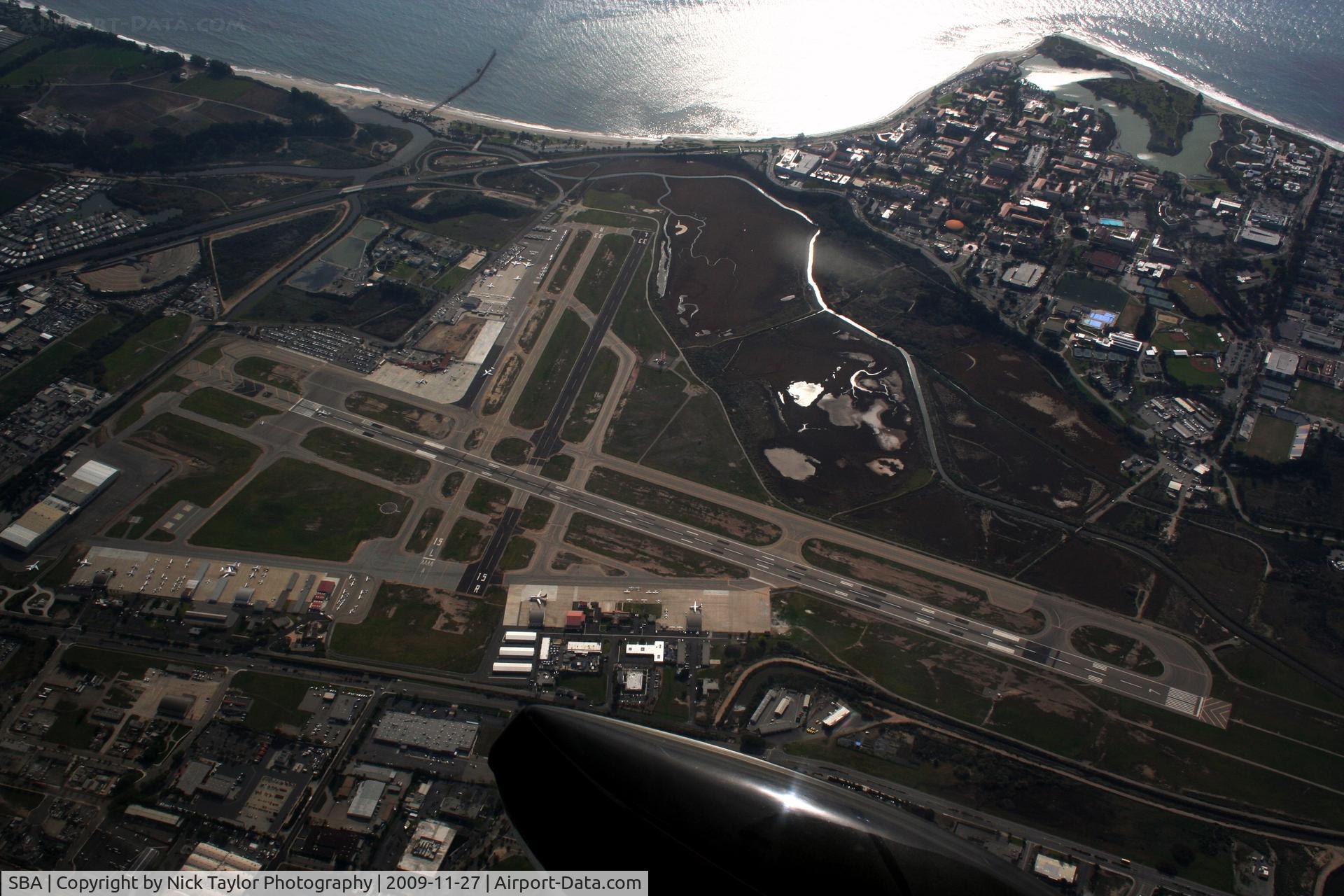 Santa Barbara Municipal Airport (SBA) - Santa Barbara from 6000'