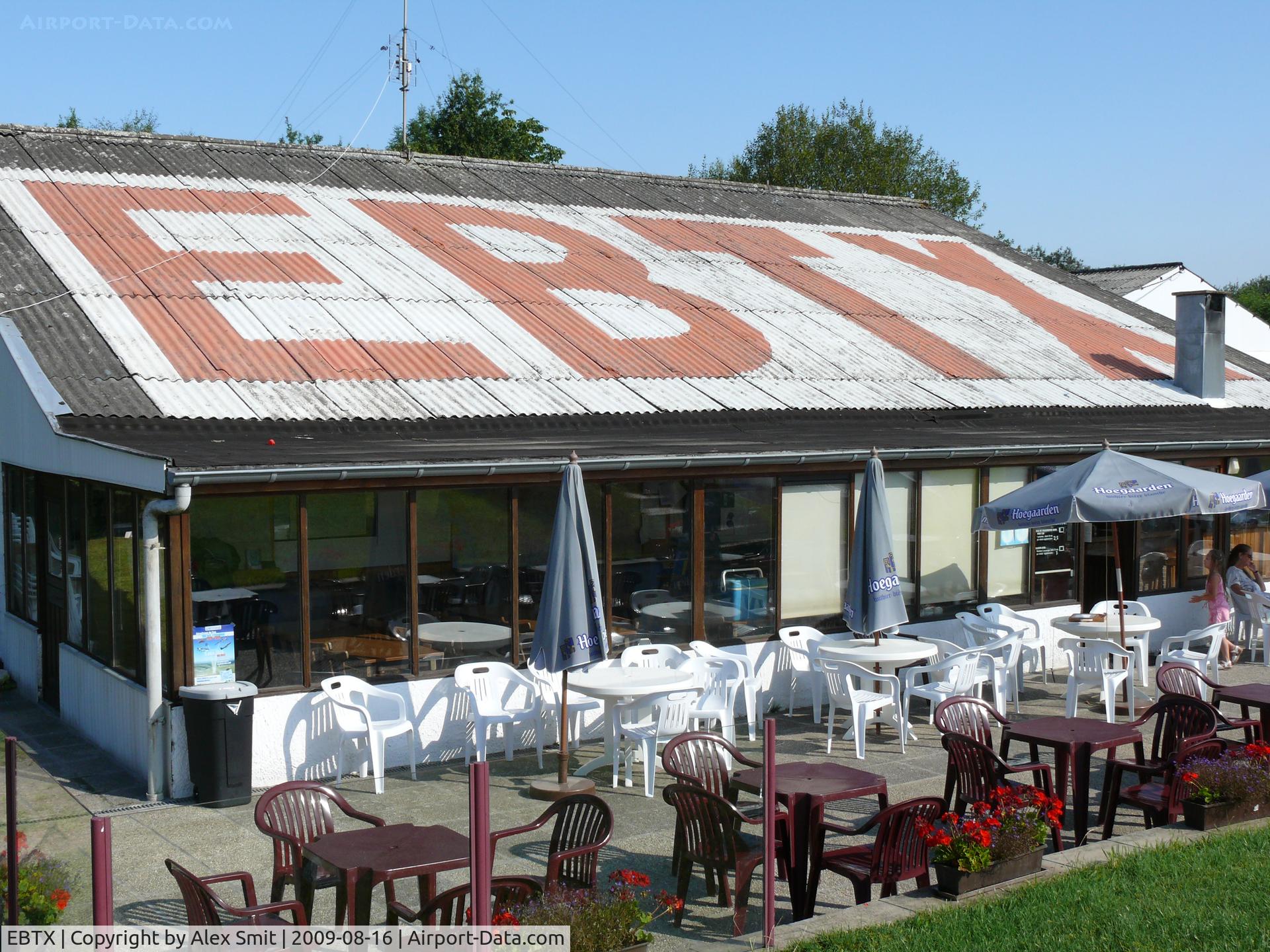 Verviers Airport, Theux Belgium (EBTX) - Restaurant annex everything at the beautiful green field