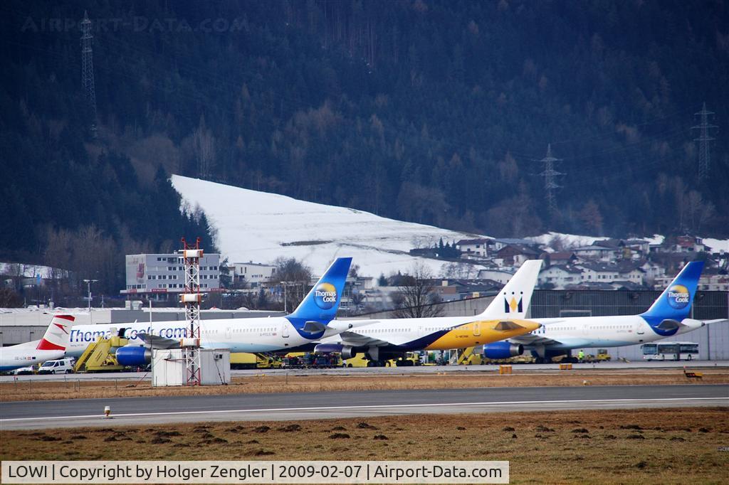 Innsbruck Airport, Innsbruck Austria (LOWI) - View over rwy 08/26